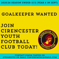 Under 11 Goalkeeper Required